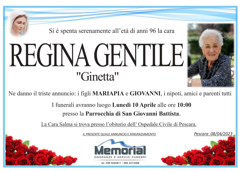 Regina Gentile – “Ginetta”