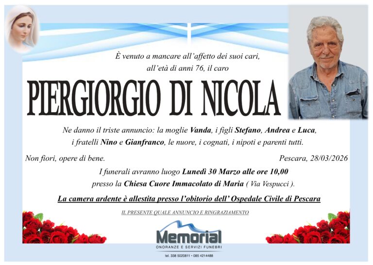 Piergiorgio Di Nicola