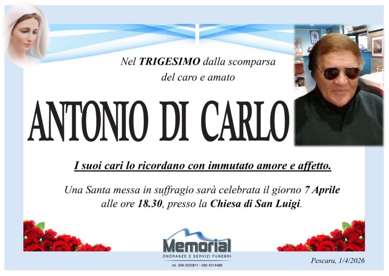 Trigesimo Antonio Di Carlo